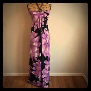 NWOT Floral maxi dress